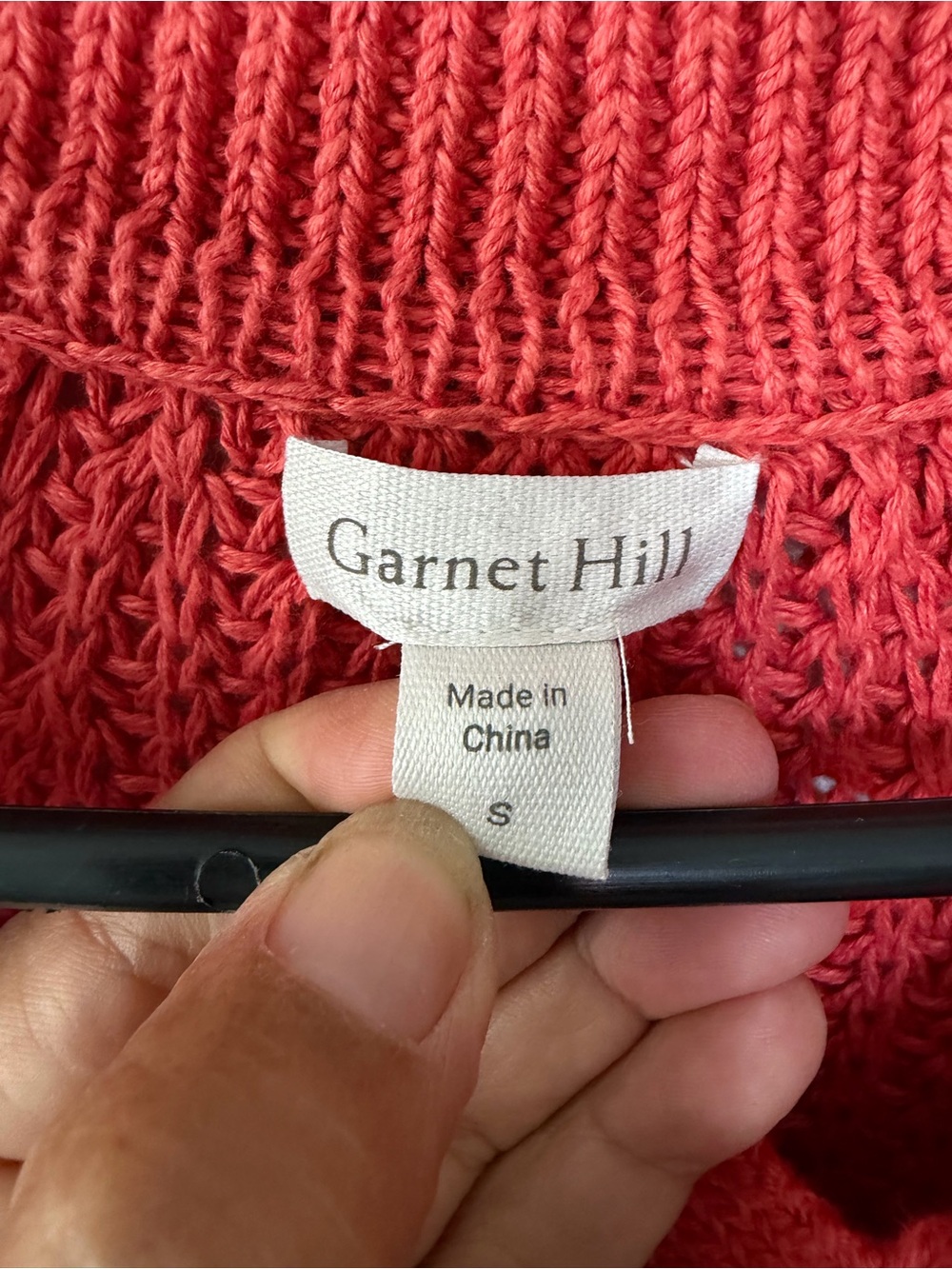 Garnet Hill Ribbed Cardigan - Linen/organic cotton - Picture 2 of 6